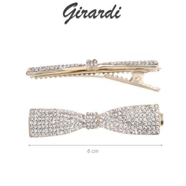 Girardi Pinza Becco a forma di Fiocco con strass