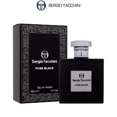 Sergio Tacchini Pure Black Edt 100 ml Uomo