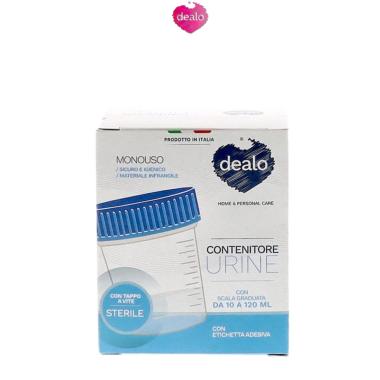 Dealo Contenitore Urine con Tappo a vite sterile
