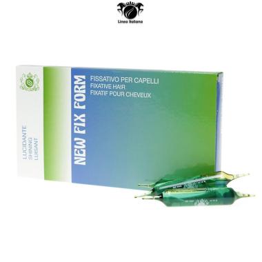 Linea Italiana New Fix Form Fiale Lucidanti Fissative 12 pz