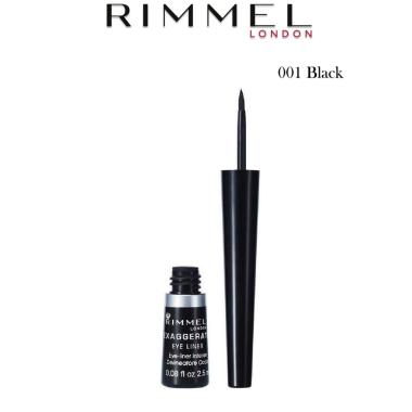 Rimmel Exaggerate Eye Liner 001 Black 100% 2,5 ml