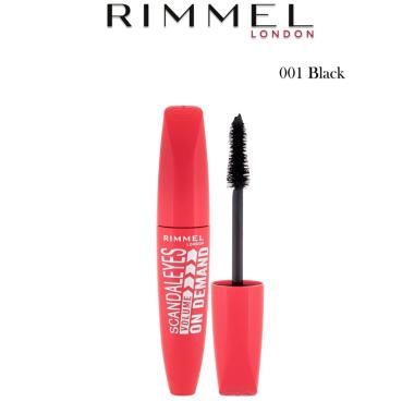 Rimmel Scandaleyes On Demand Volume mascara Ciglia 001 Black 12 ml