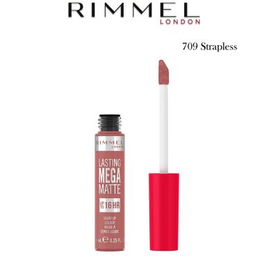 Rimmel Lasting Mega Matte 16 HR ( Rossetto Liquido ) 709 Strapless 7,4 ml